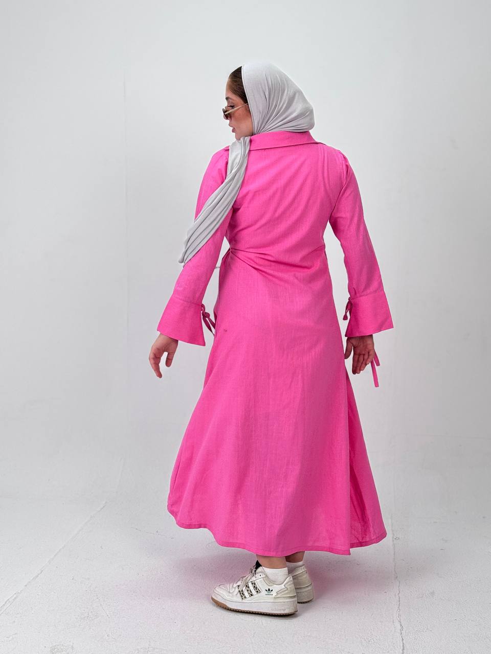 Soft Candy Linen Dress